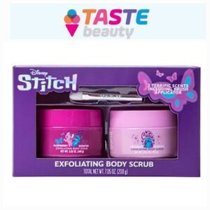 Taste Beauty X Disney Stitch Exfoliating Body Scrub Set